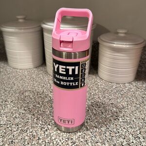 Pink YETI Rambler 18oz